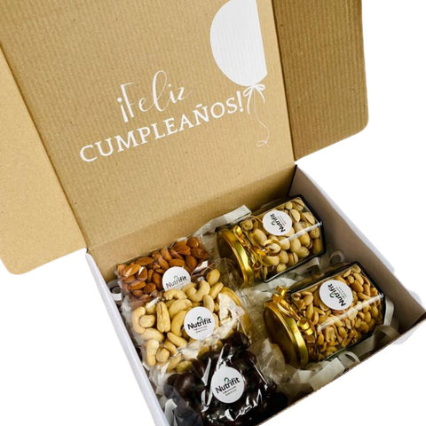 Caja Feliz Cumpleaños Frascos