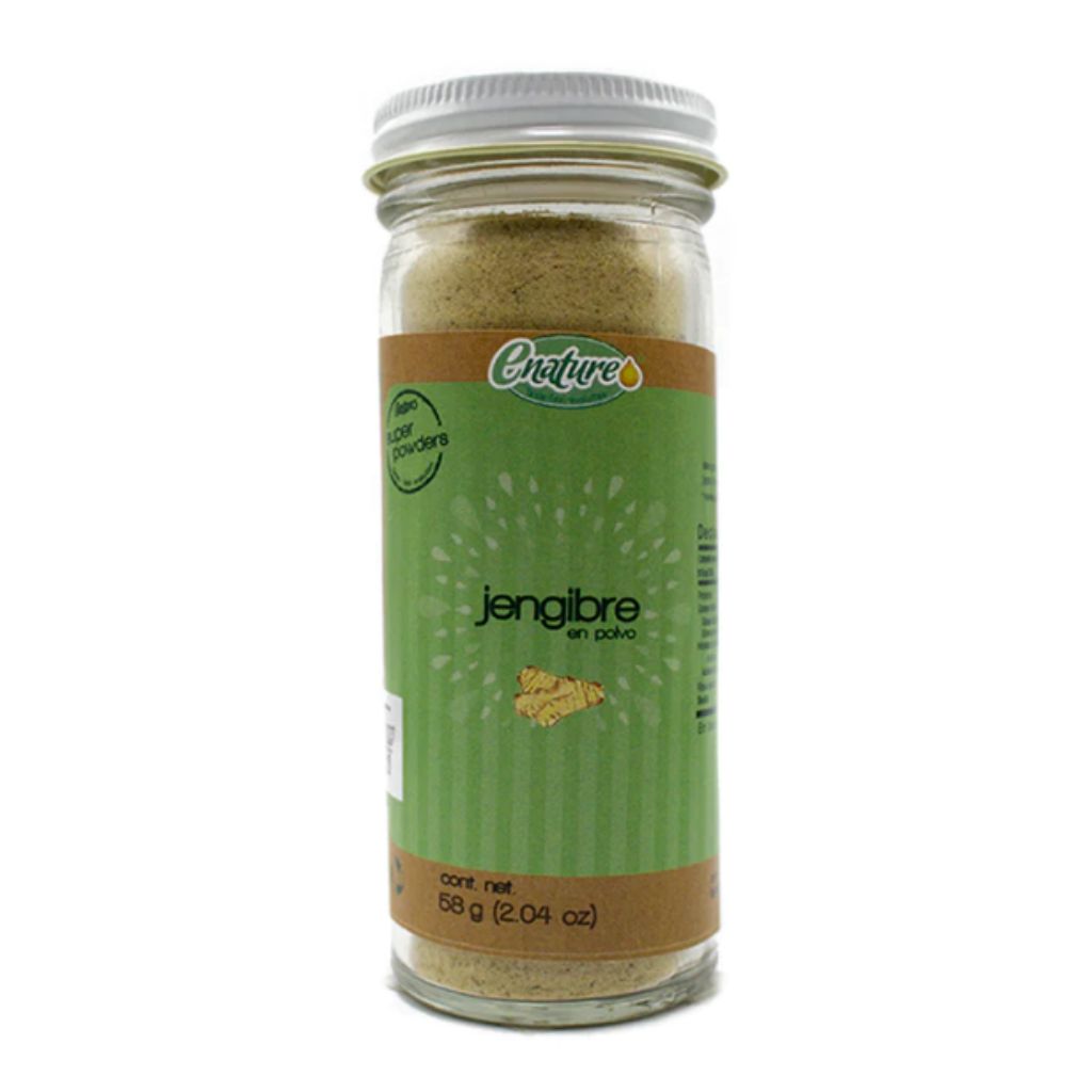 Jengibre Orgánico en Polvo Enature 58 g